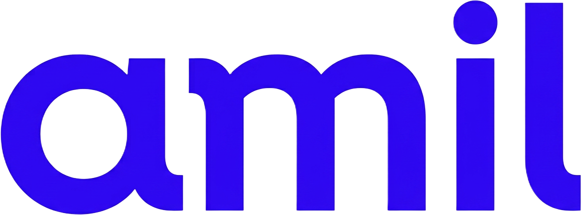 Logo Amil — planos de saúde