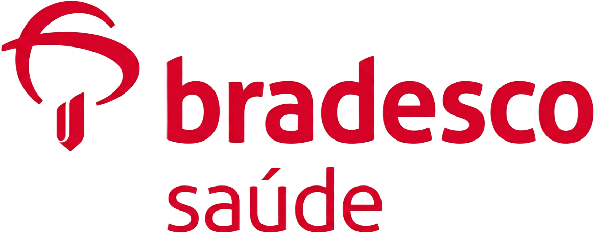 Logo Bradesco — planos de saúde